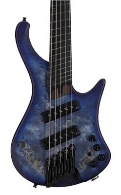Ibanez EHB1505MS Bass with Bag Pacific Blue Burst Flat